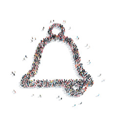 people  shape  bell isolated