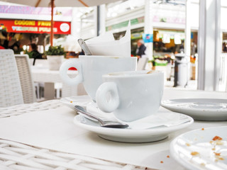 cups of coffee in Rome