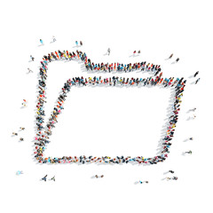 people  shape  folder cartoon