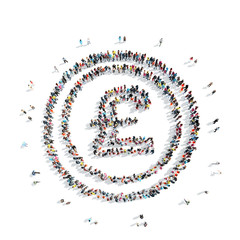 people    sign  GBP money