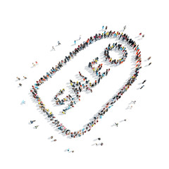 people  shape  tag selling