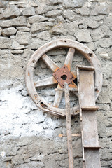 wooden wheel