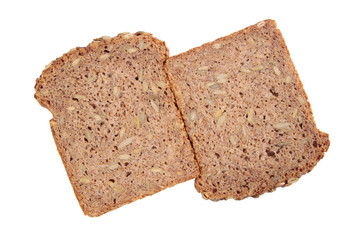 Zwei Brotscheiben