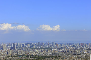 都会の風景／空撮