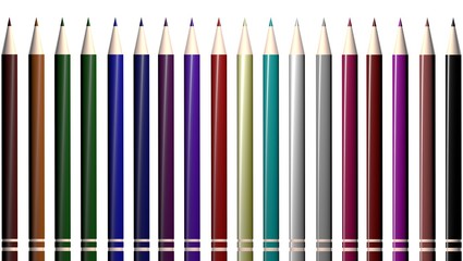 Colour pencils