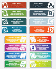 Infographic elements.