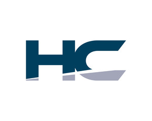 Obraz premium HC Letter Logo Modern