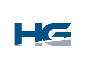 Obraz premium HG Letter Logo Modern