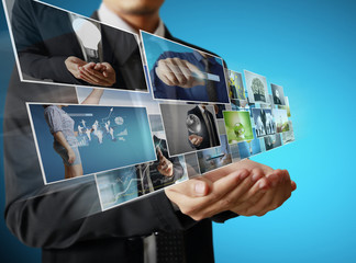businessmen and Reaching images streaming
