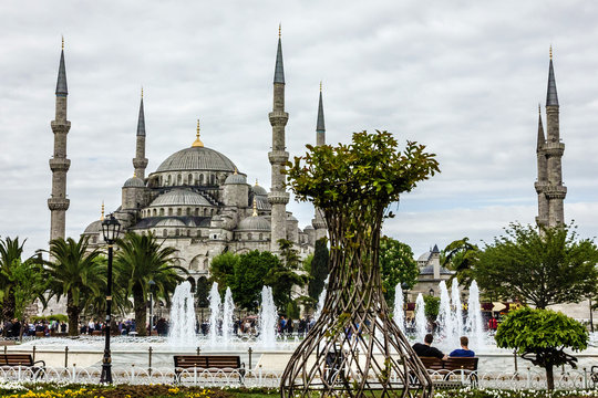  Sultanahmet - blue mosque, Istanbul, Turkey