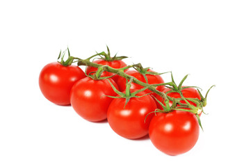 Bunch of fresh tomatoes
