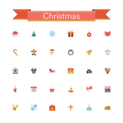 Christmas Flat Icons