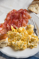 Eier mit Speck