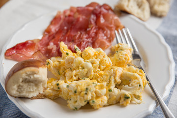 Eier mit Speck