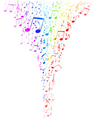 abstract musical background