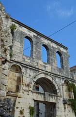 silver door (Srebrna Vrata) diocleziano palace split