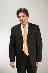 Portrait of businessman standing