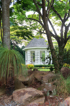 Bandstand in Singapore Botanic Gardens