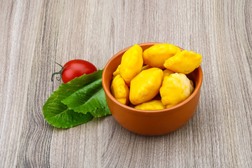 Pickled patissons