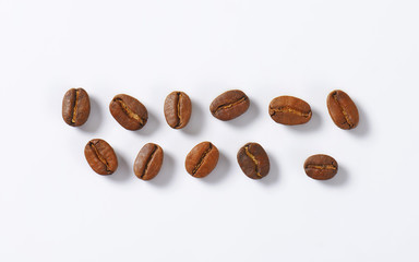 Roasted coffee beans