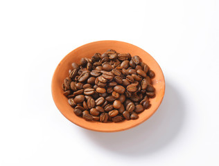 Roasted coffee beans