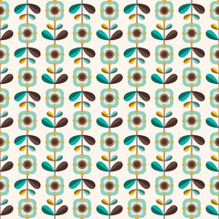 Seamless decorative pattern
Seamless pattern with decorative flowers
