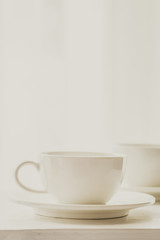 Obraz na płótnie Canvas White Coffee cup