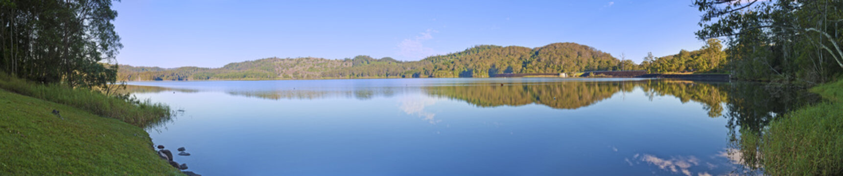 Lake Baroon Panorama Image