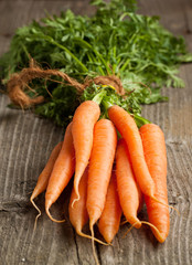 Fresh carrots