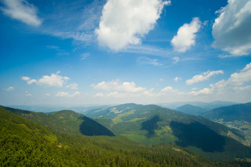 Obraz premium Beautiful meadows on mountains