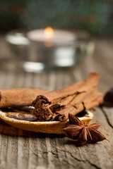 cinnamon, anise and orange