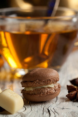 Chocolate macaroons