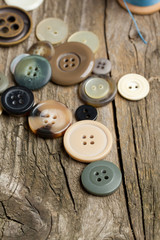 Collection of various buttons