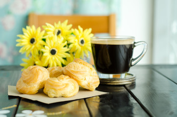 Coffee and choux