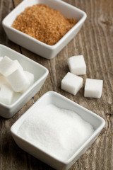 Various of sugar
