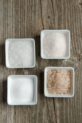 Various of salt
