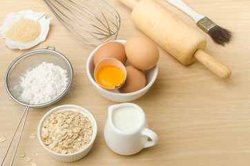 Food ingredient and recipe for baking