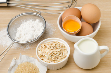 Food ingredient and recipe for baking