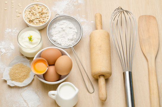 Food ingredient and recipe for baking