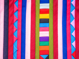 Fototapeta premium Colorful Patchwork Fabric background