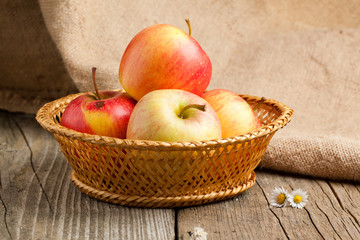 Still-life with apples