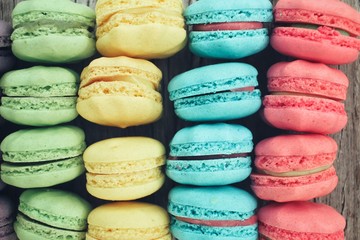 French macaroons.