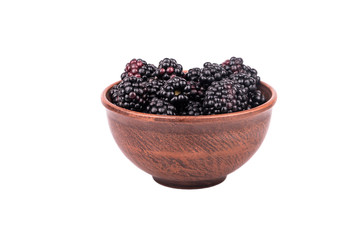 Blackberry in bowl