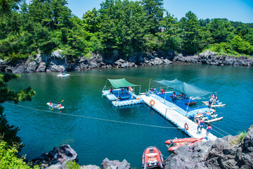 Soesokkak Estuary,The Nature of Jeju Island in Korea  セソカク,韓国済州島の自然