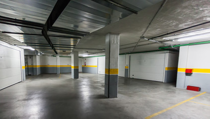 Obraz premium Underground Parking