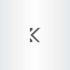 black logo letter k sign logotype