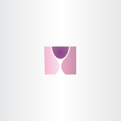 red wine glass logo purple icon