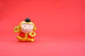 干支の置物　申