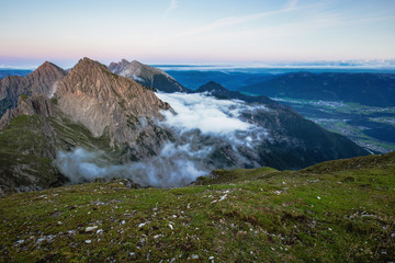 Evening in the Mountains