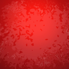 Abstract red paper background with bright center spotlight